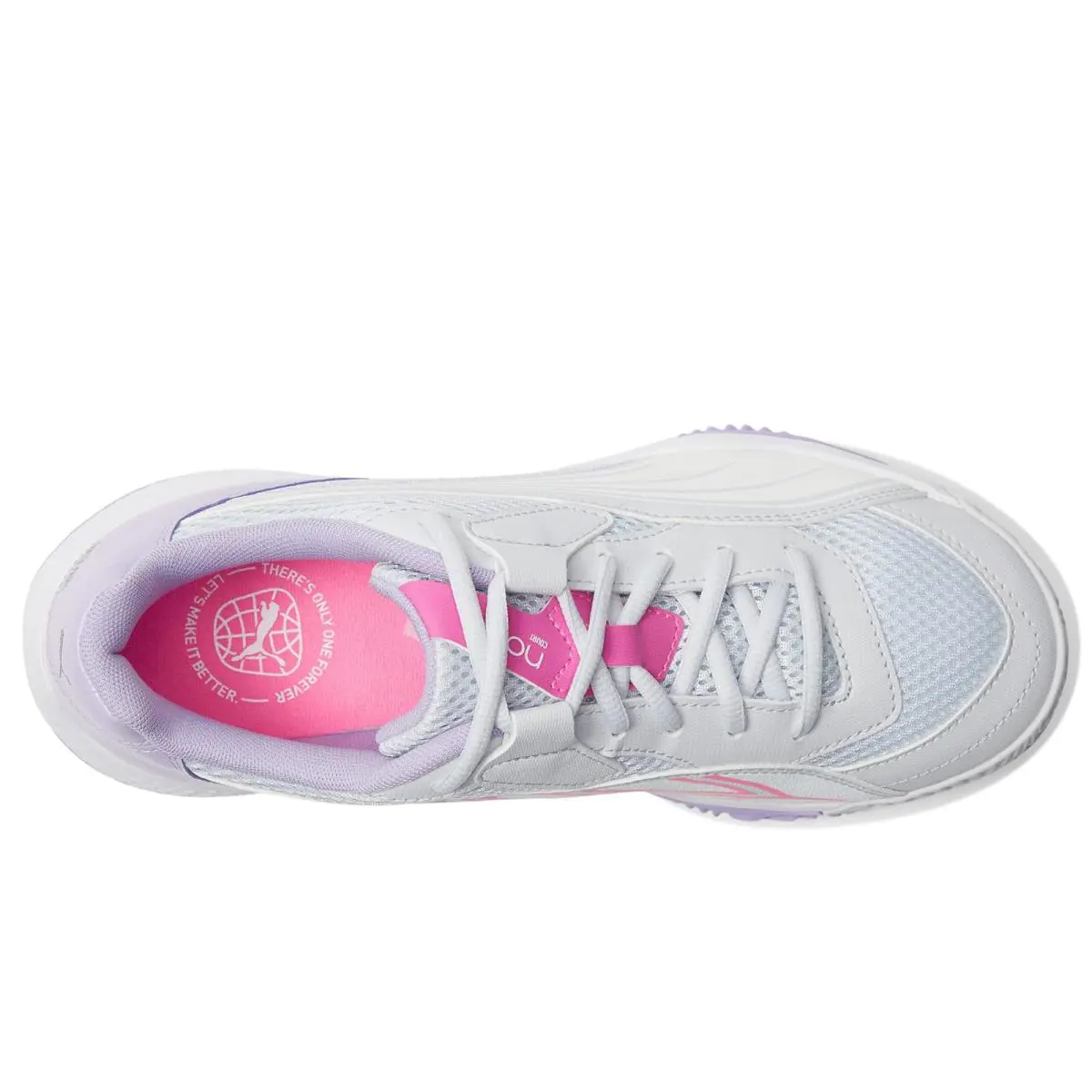 Puma shoes - Silver Mist/Puma White/Vivid Violet 6