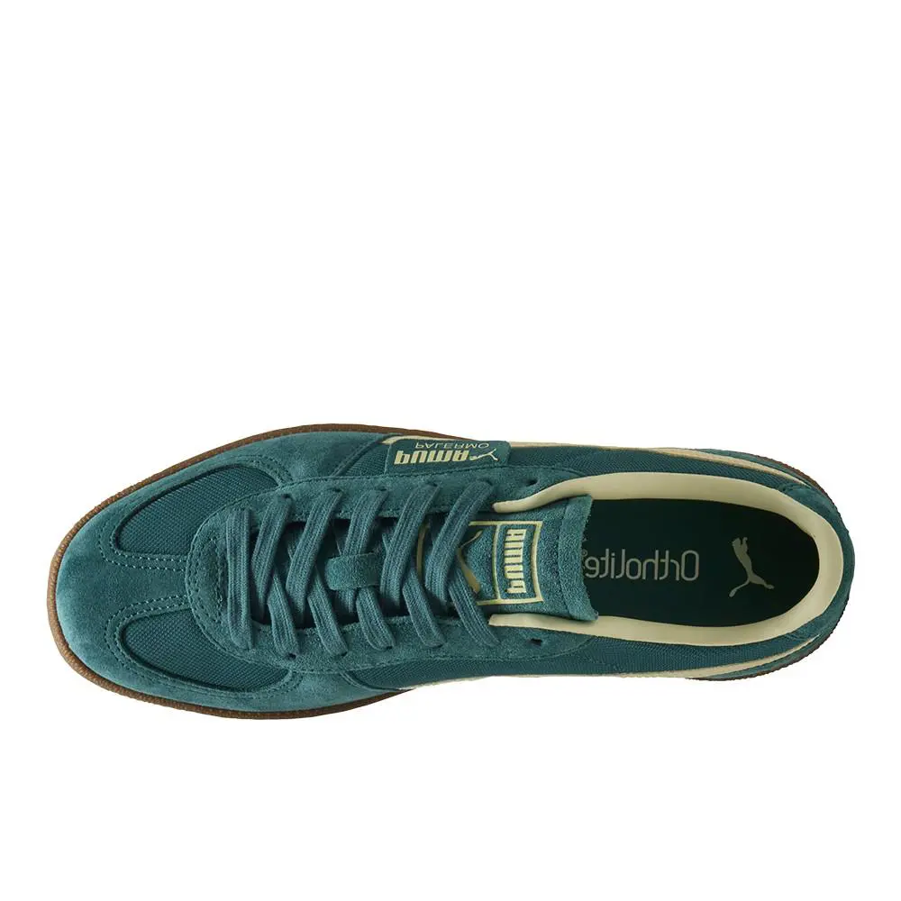Puma shoes - PUMA Palermo Vintage Update Lace Up - 40136406 - Green 2