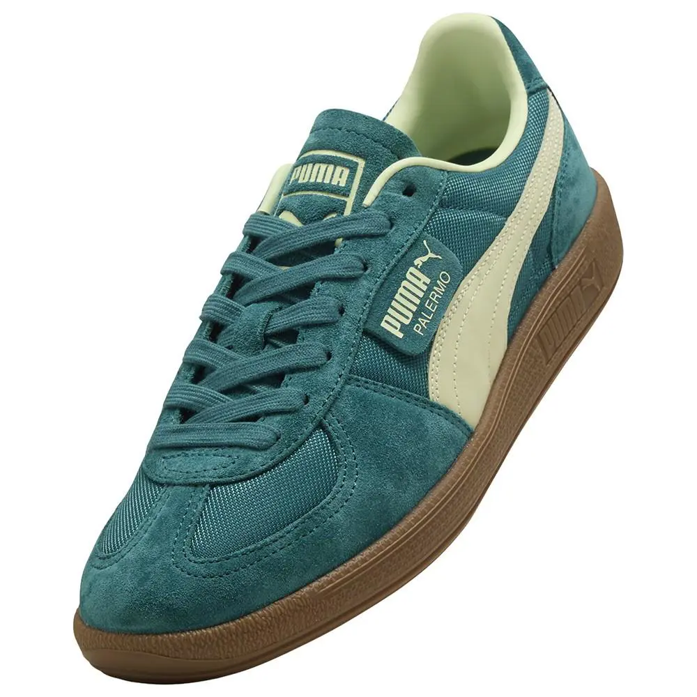 Puma shoes - PUMA Palermo Vintage Update Lace Up - 40136406 - Green 4