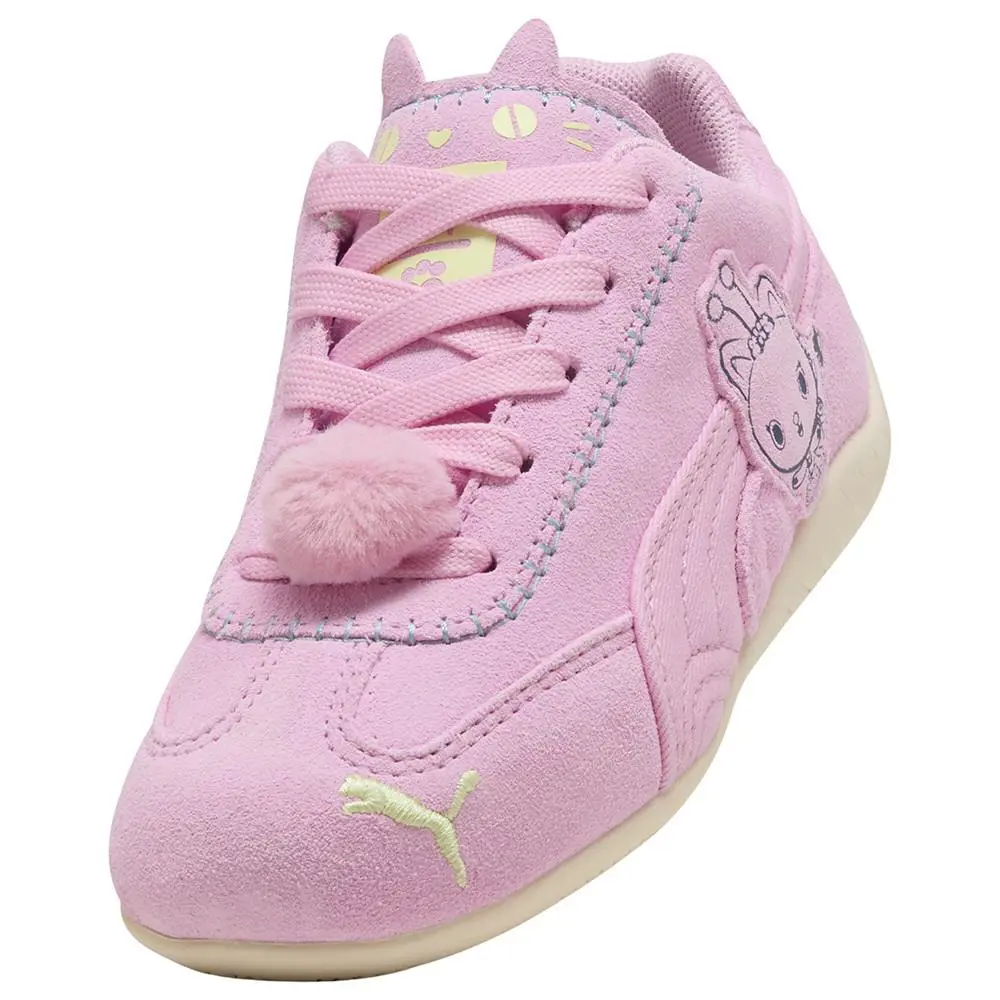 Puma shoes - PUMA  X Gabbys Dollhouse Speedcat Lace Up  Toddler - 40578001 - Pink 4