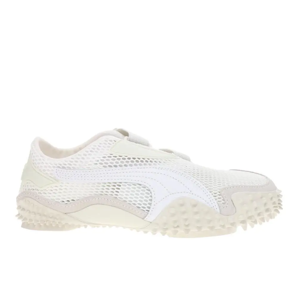 Puma Mostro Mesh Slip On Womens White Sneakers Casual Shoes 40356802 - White