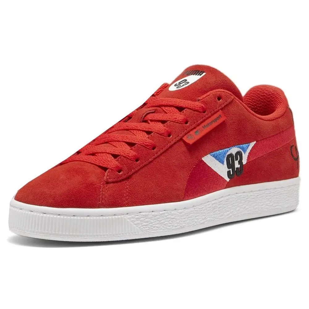 Puma shoes - PUMA Bmw M Motorsport Suede Calder Lace Up - 30818401 - Red 0