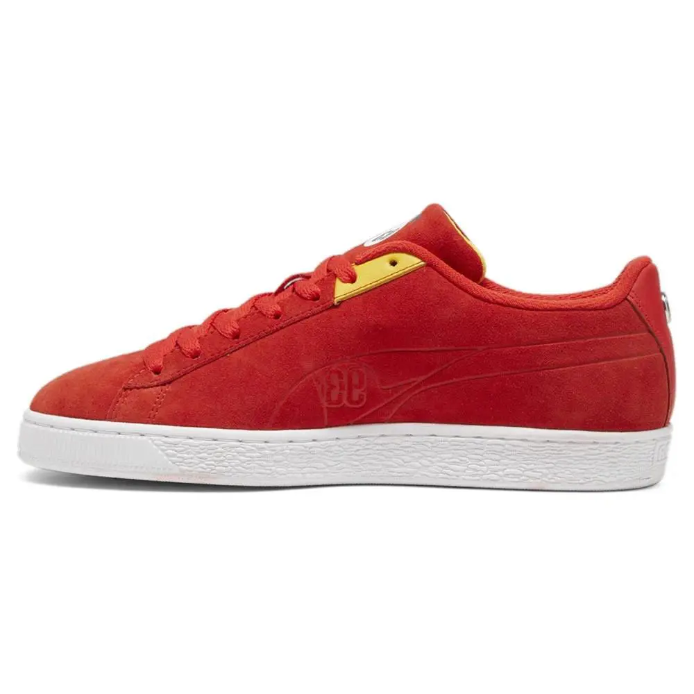 Puma shoes - PUMA Bmw M Motorsport Suede Calder Lace Up - 30818401 - Red 1