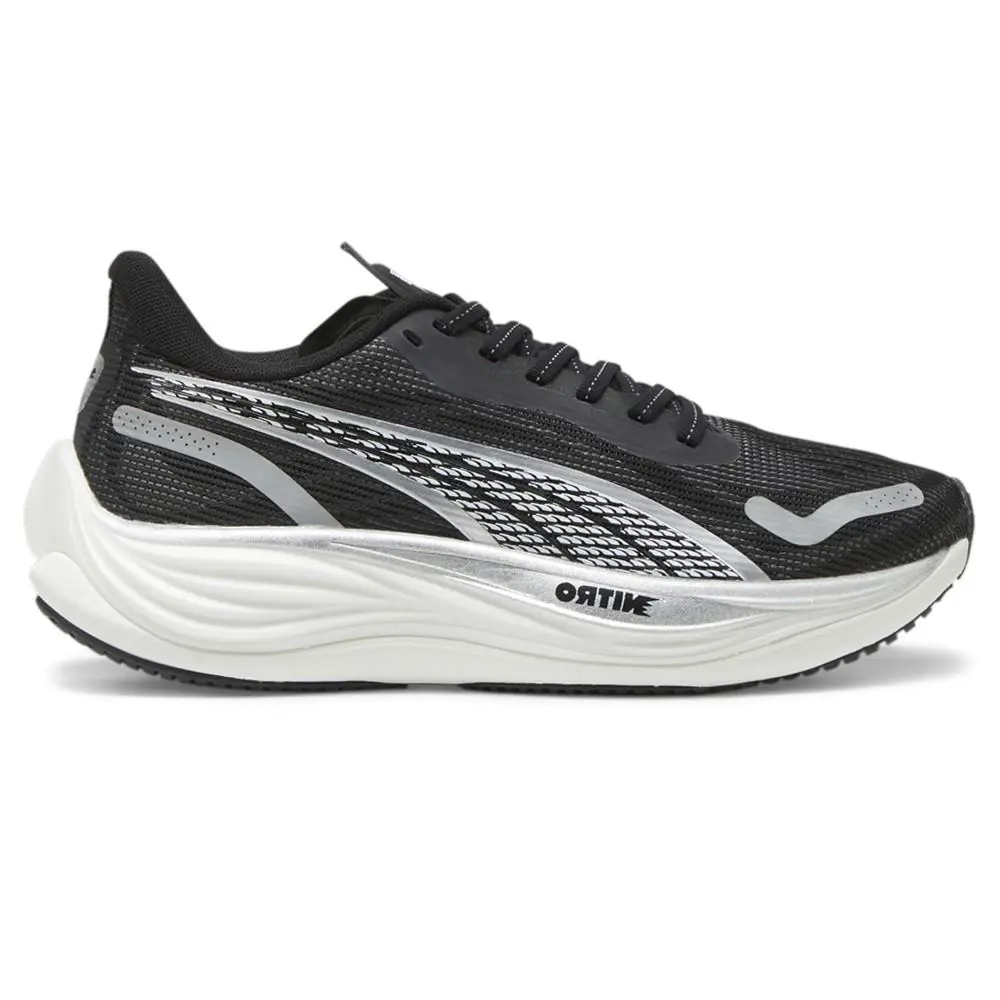 Puma Velocity Nitro 3 Running Womens Black Sneakers Athletic Shoes 37774901