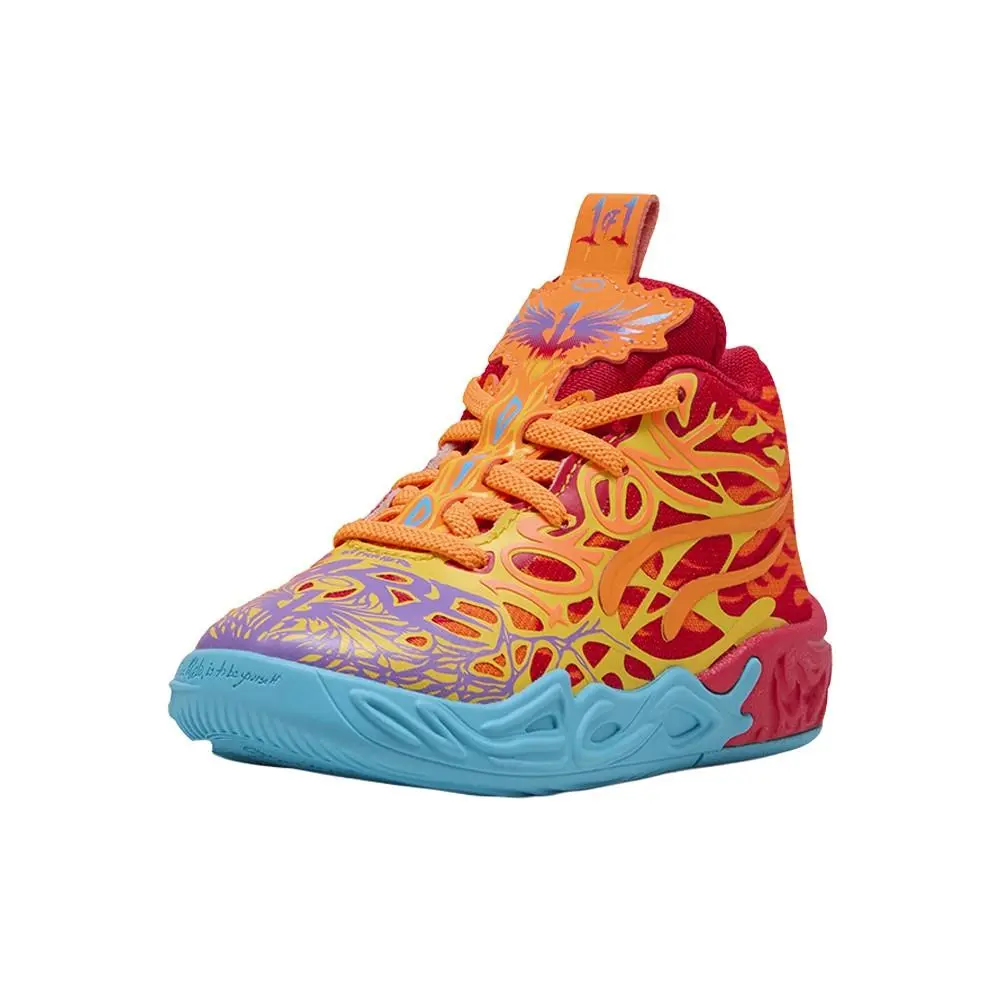 Puma shoes - PUMA  X Lamelo Ball Mb.04 Phoenix Lace Up  Toddler - 31167401 - Orange, Red 0