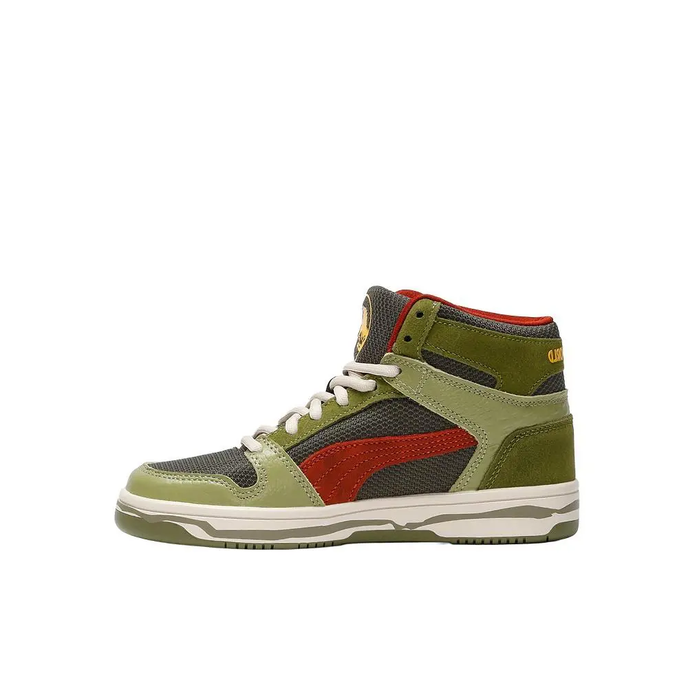 Puma shoes - PUMA  X Jurassic World Rebound High Top  Youth - 40601501 - Green 1