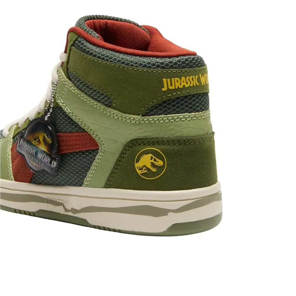 Puma shoes - PUMA  X Jurassic World Rebound High Top  Youth - 40601501 - Green 5