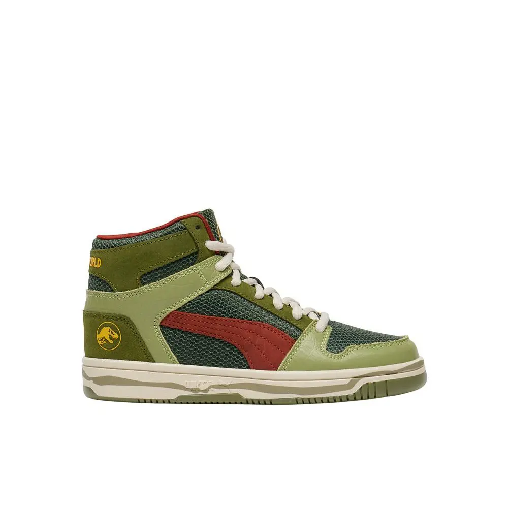 Puma shoes - PUMA  X Jurassic World Rebound High Top  Youth - 40601501 - Green 7
