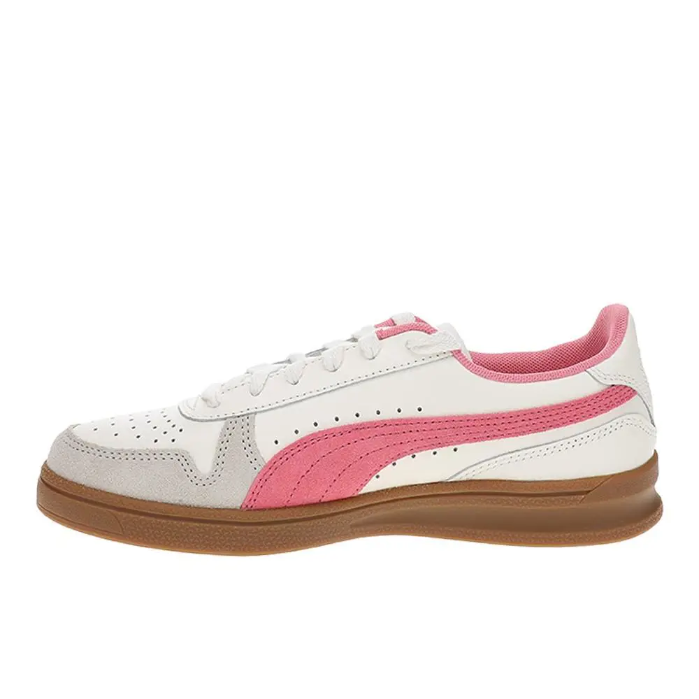 Puma shoes - PUMA Indoor Lace Up - Indoor Lace - 40136008 - Pink, White 1