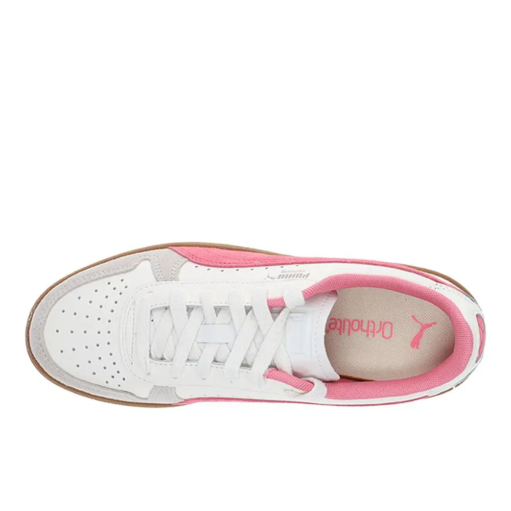 Puma shoes - PUMA Indoor Lace Up - Indoor Lace - 40136008 - Pink, White 2