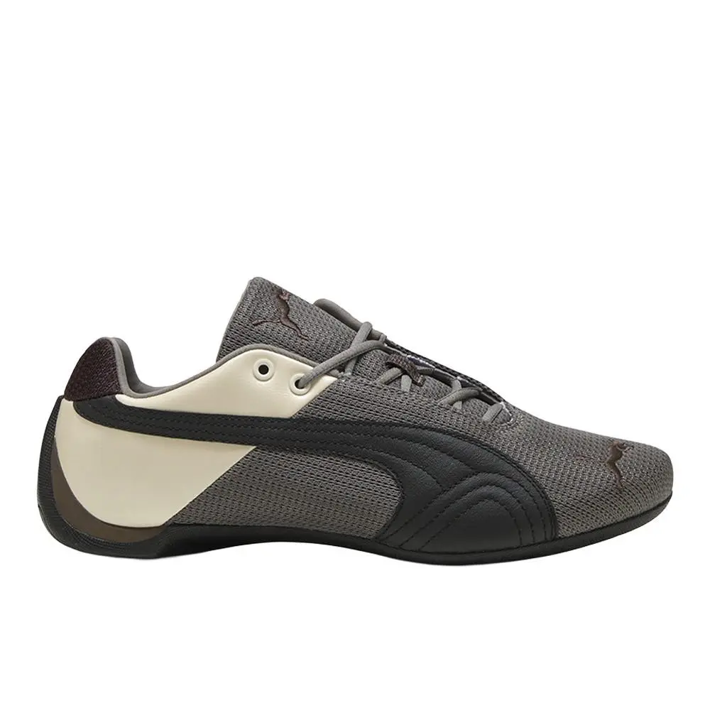 Puma Future Cat Metallic Lace Up Mens Grey Sneakers Casual Shoes 40527601