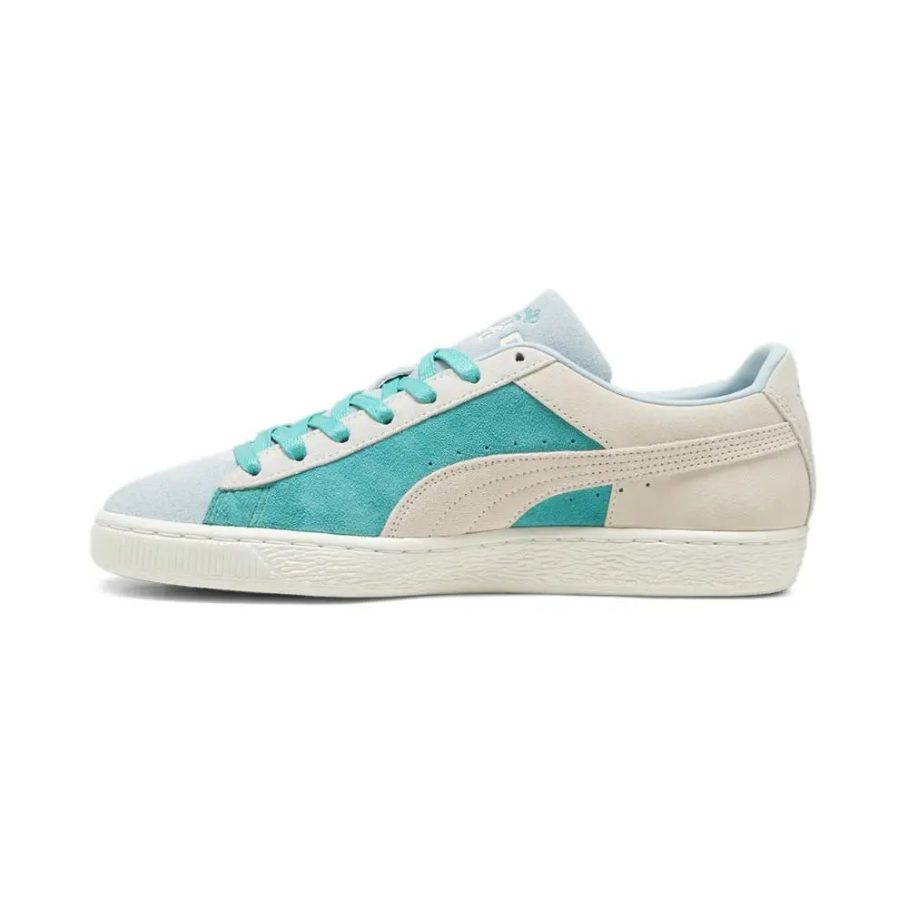 Puma shoes - PUMA Suede Iconix Summer Lace Up - 39578201 - Green, Grey 1