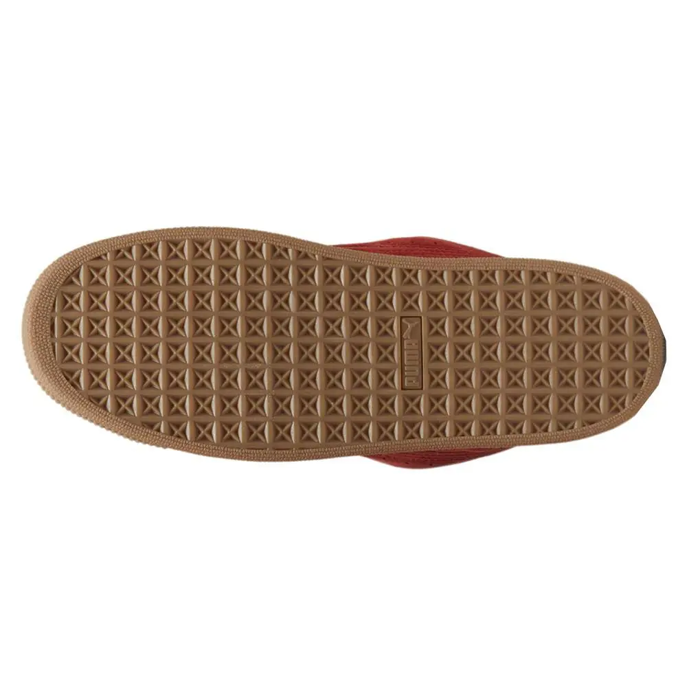Puma shoes - PUMA Suede Xl Op Lace Up - 40170901 - Red 3