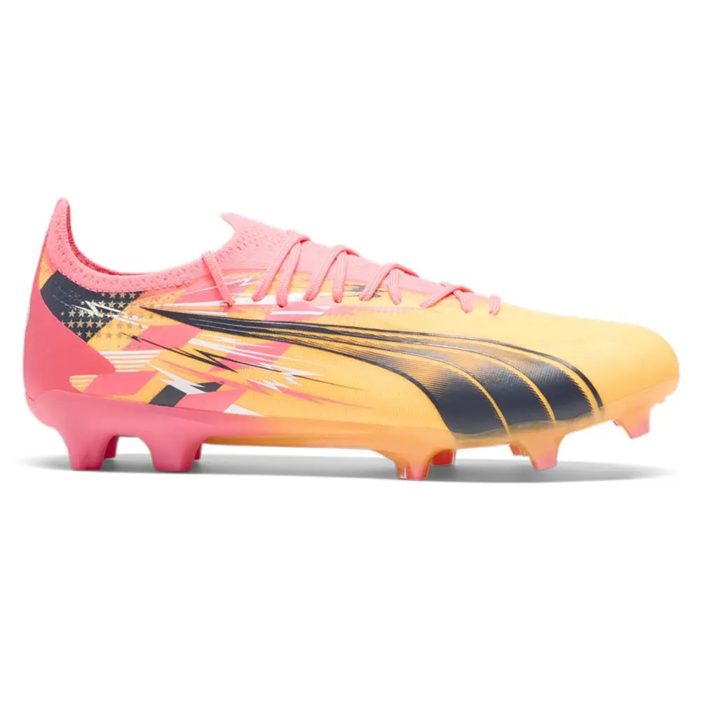 Puma shoes - PUMA Ultra Ultimate Christian Pulisic Firm GroundArtificial Groun - 10796101 - Orange 5