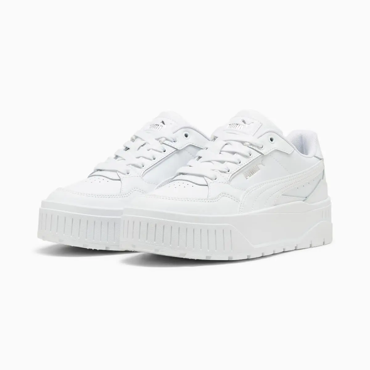 Puma shoes - PUMA WHITE/PUMA WHITE/PUMA SILVER 0