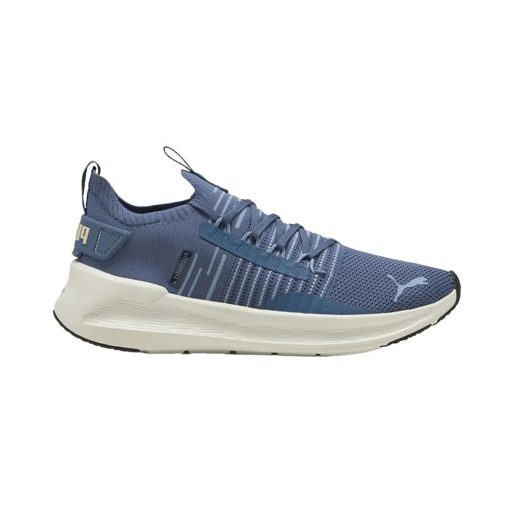 Puma Softride Symmetry Fuzion Running Mens Blue Sneakers Athletic Shoes 3114820 - Blue