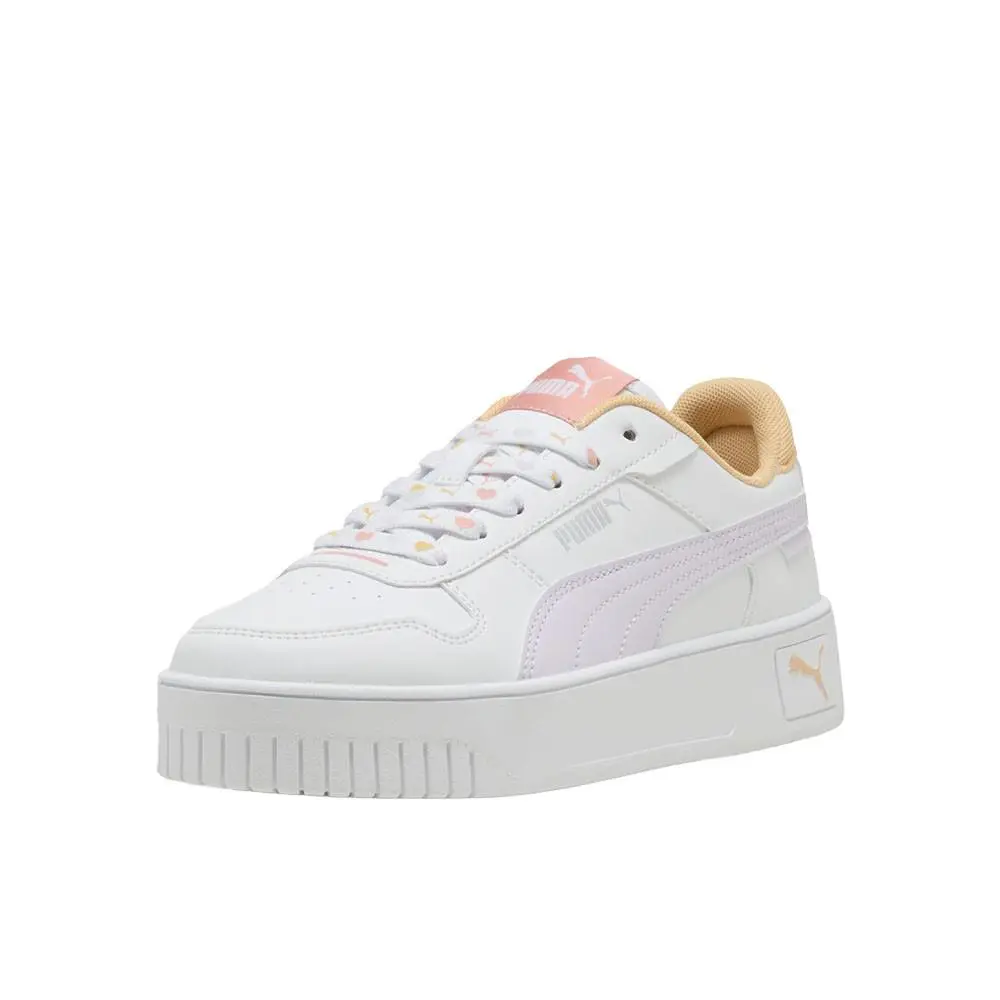 Puma shoes - PUMA Carina Street Lacey Lace Up  Youth - 40088402 - White 0