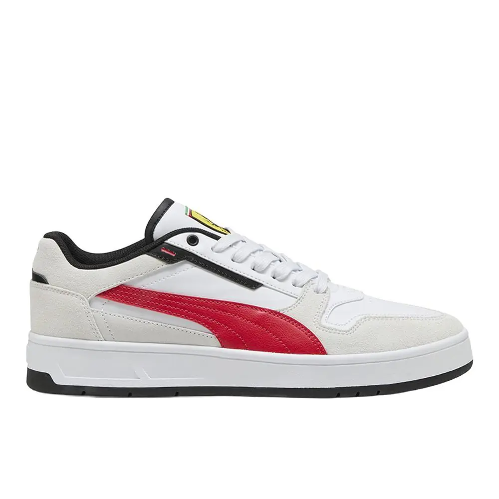Puma shoes - PUMA Scuderia Ferrari Court Classic Street Lace Up - 30914502 - White 7