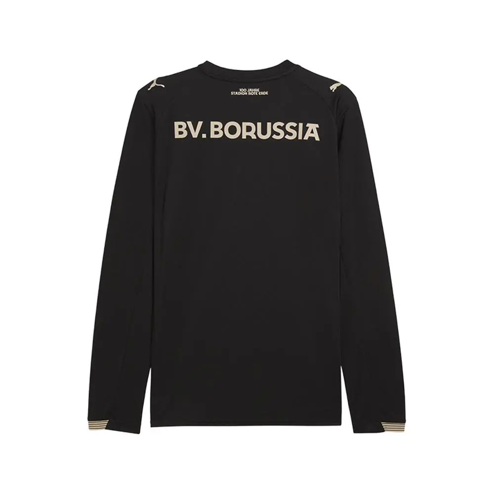 Puma clothing - PUMA Borussia Dortmund Special Edition Crew Neck Long Sleeve Socc - 78739123 - Black 0