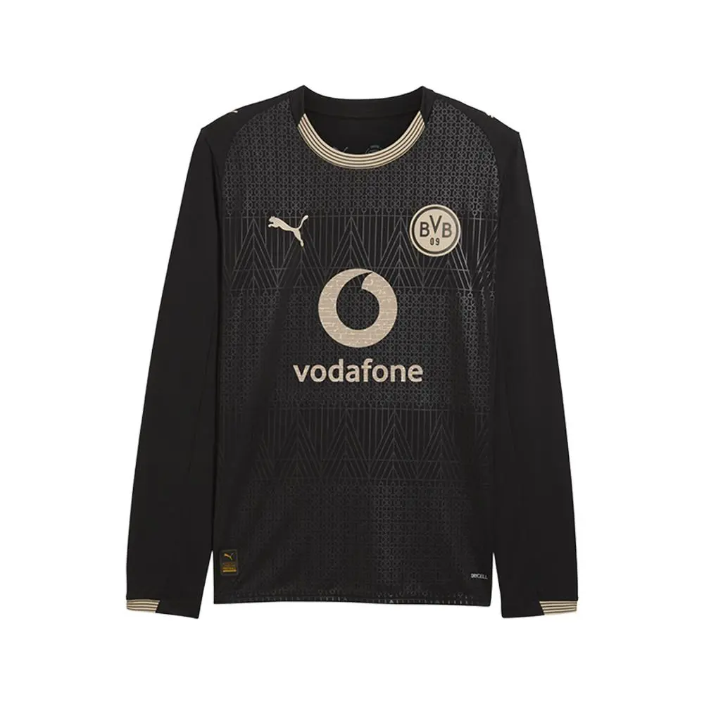 Puma clothing - PUMA Borussia Dortmund Special Edition Crew Neck Long Sleeve Socc - 78739123 - Black 6