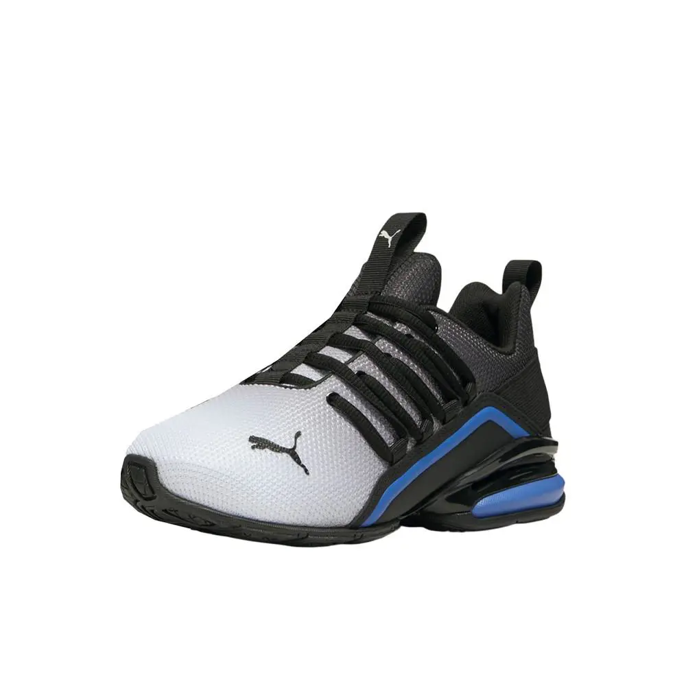 Puma shoes - PUMA Axelion Mesh Printed Fade Lace Up  Youth - 30980002 - Black, White 0