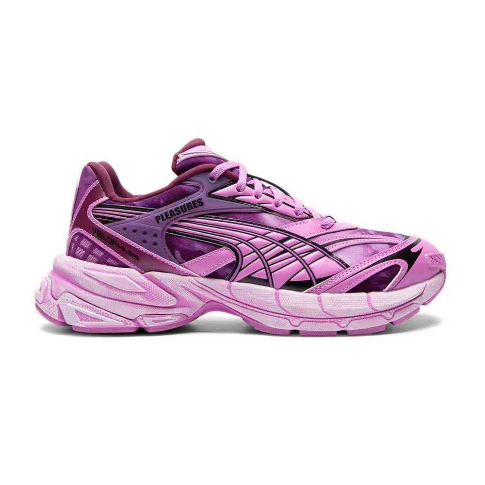 Puma shoes - PUMA  X Pleasures Velophasis Overdye Lace Up - 39169601 - Pink 5