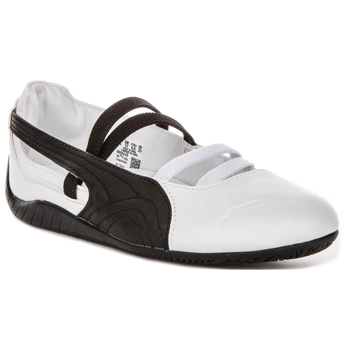 SC Ballet Lux Slip On Womens Flat In Black US 6 - 10 White by Puma