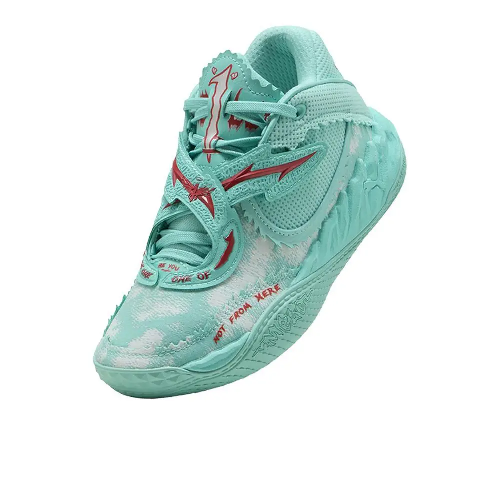 Puma shoes - PUMA Mb.05 Melo World Basketball  Youth - 31280401 - Green 4