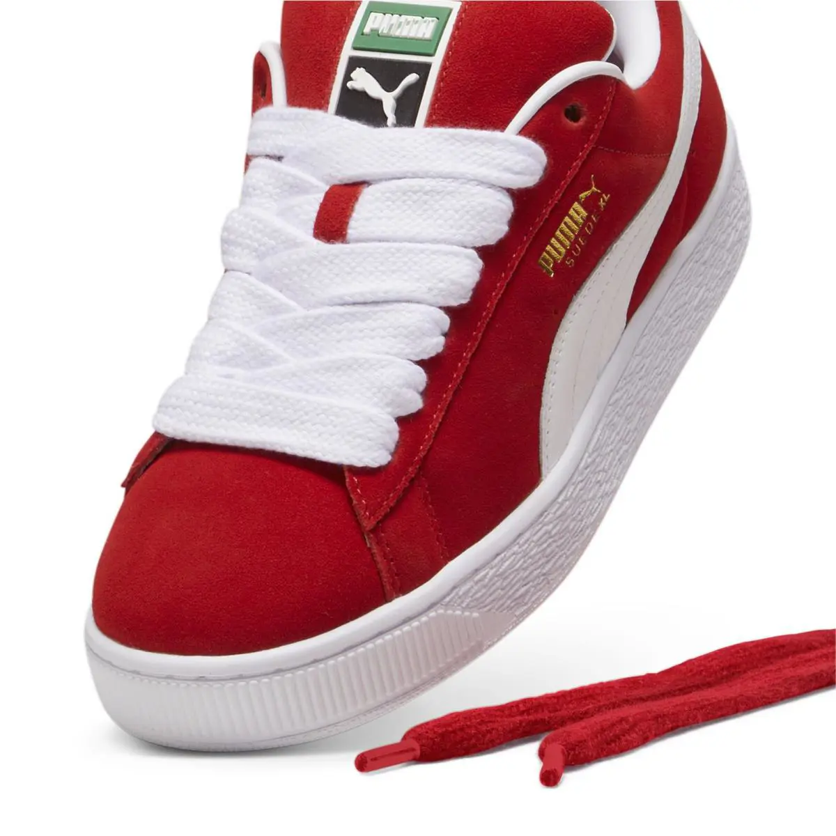 Puma shoes - Puma Suede XL - Suede - 39520503 - Red 2