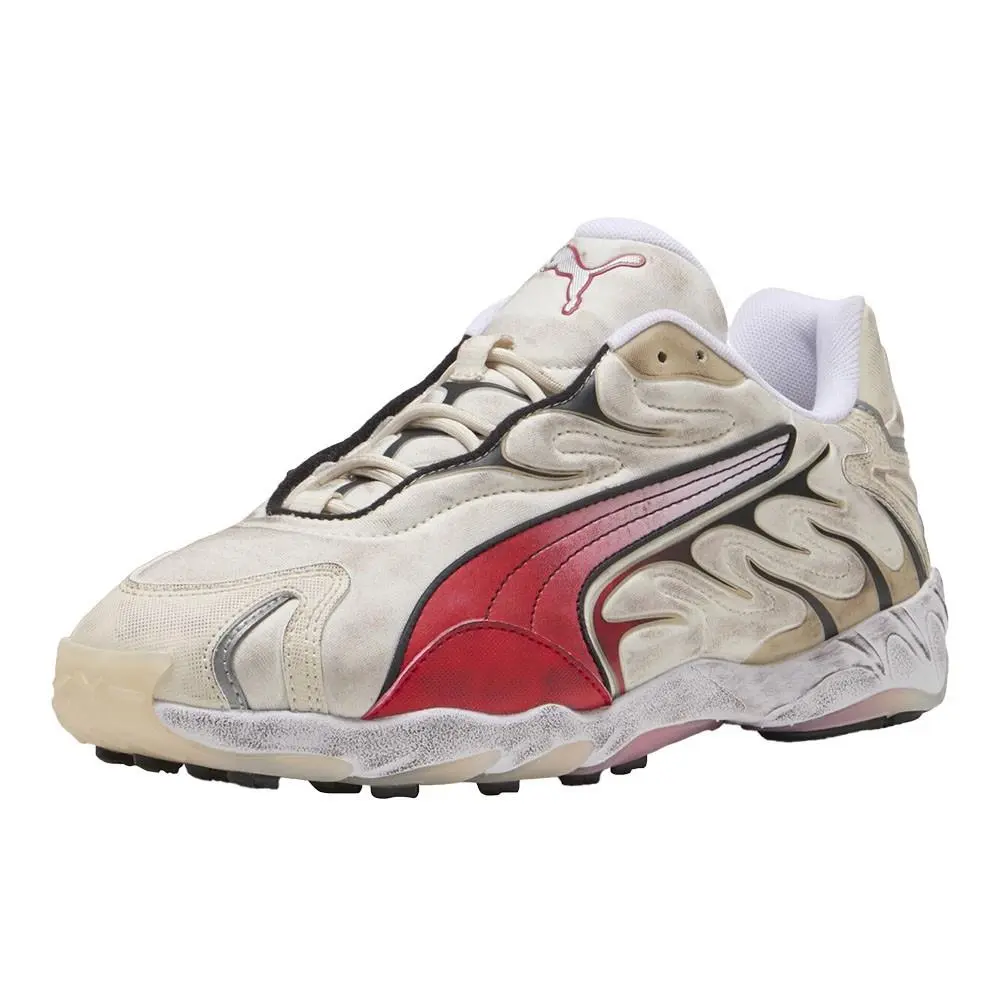 Puma shoes - PUMA Inhale Distressed Lace Up - 40453202 - White 0