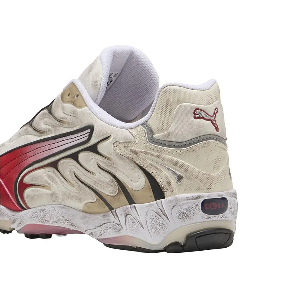 Puma shoes - PUMA Inhale Distressed Lace Up - 40453202 - White 5