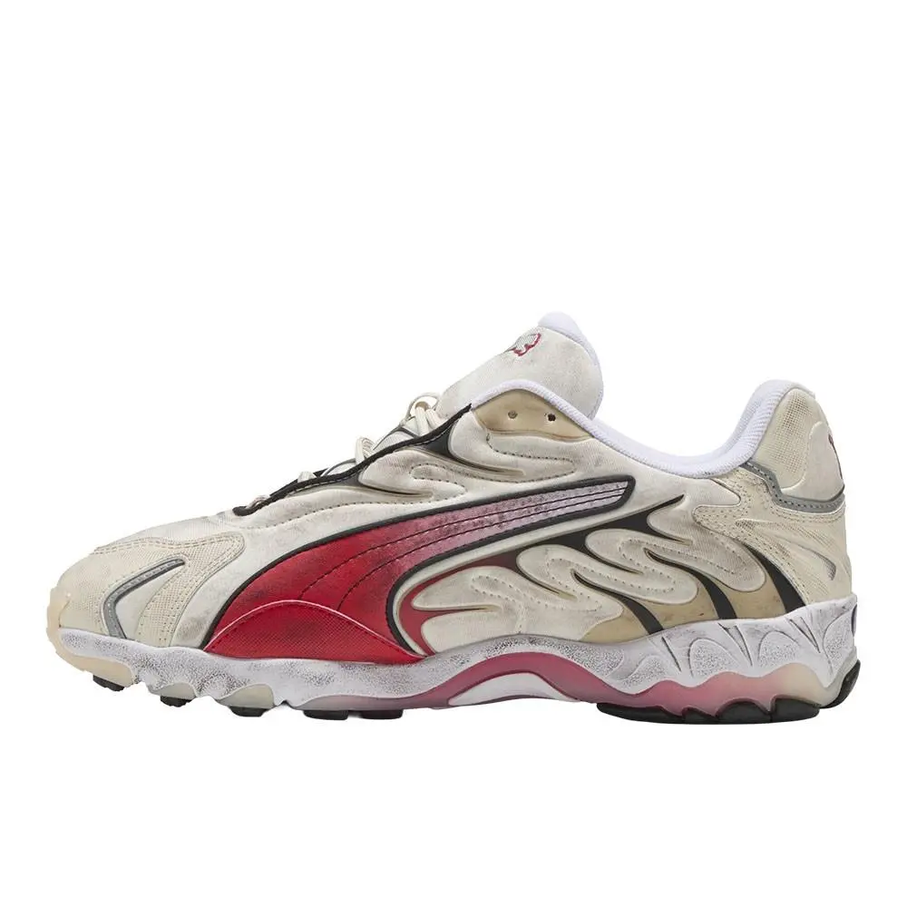 Puma shoes - PUMA Inhale Distressed Lace Up - 40453202 - White 9