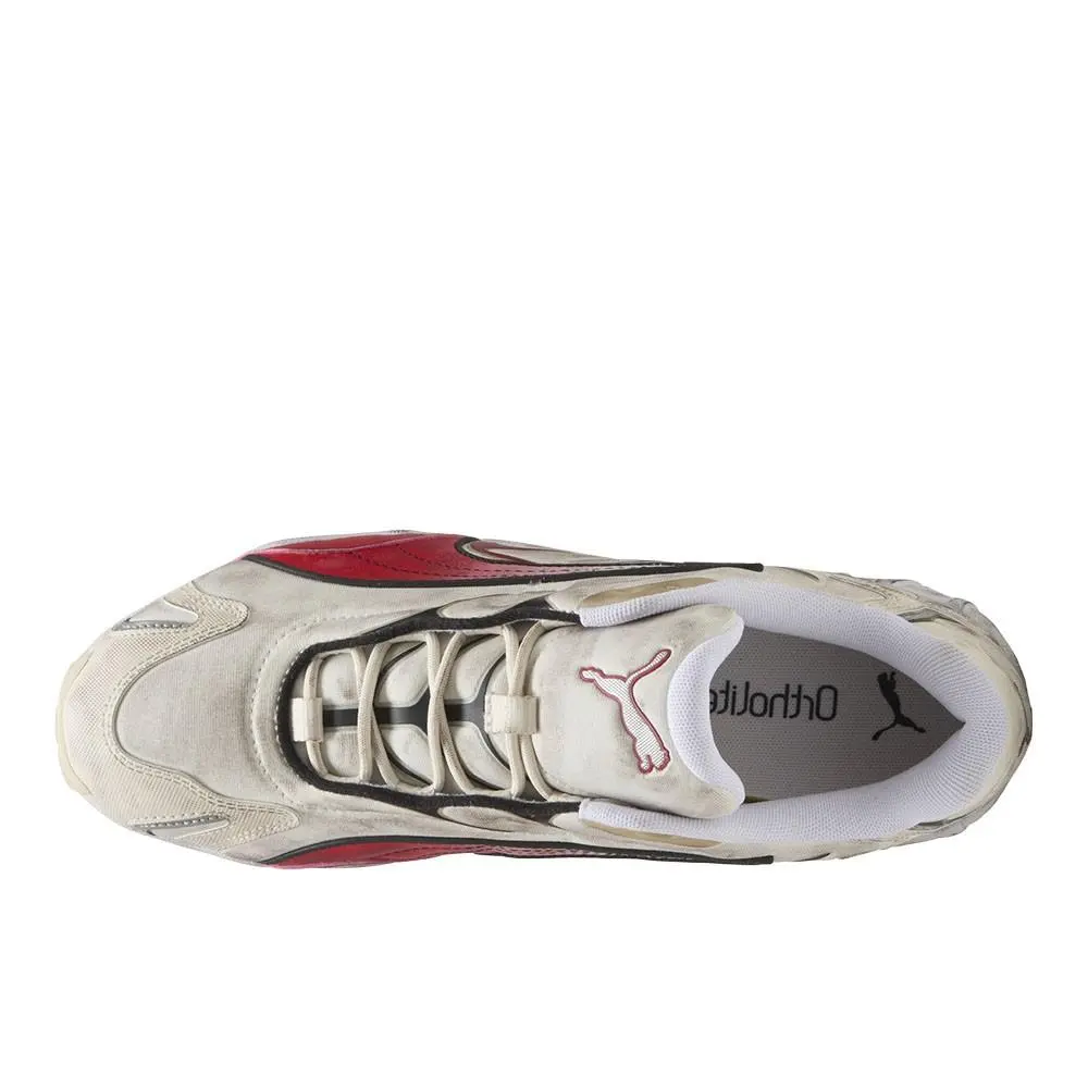 Puma shoes - PUMA Inhale Distressed Lace Up - 40453202 - White 10