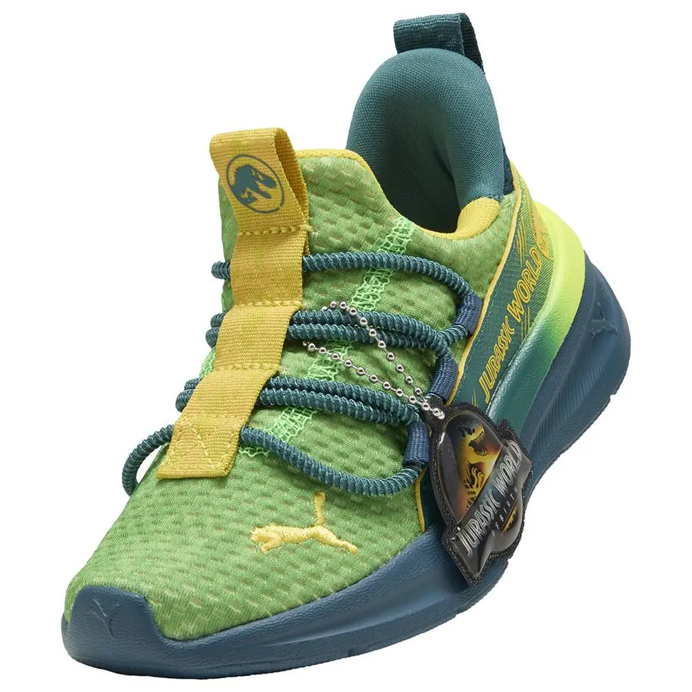 Puma shoes - PUMA  X Jurassic World One4all 2.0 Lace Up  Toddler - 40601801 - Yellow 4