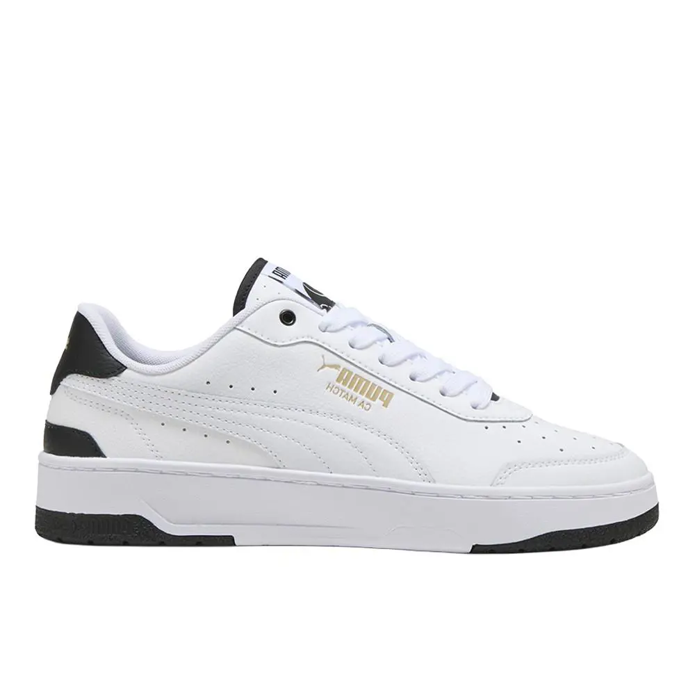 Puma Ca Match Lace Up Mens White Sneakers Casual Shoes 40077905