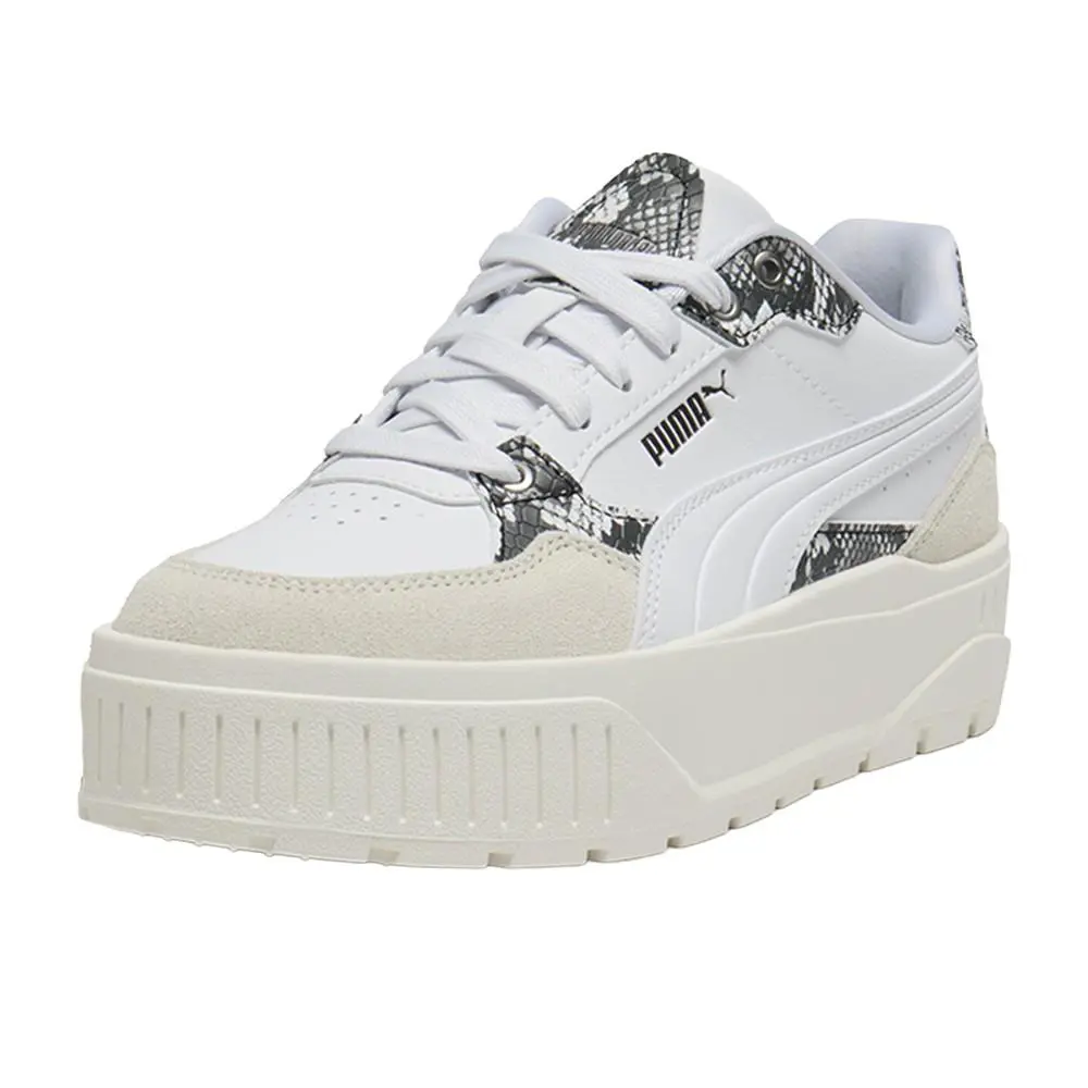Puma shoes - PUMA Karmen Ii Idol Snake Chic Platform - 40039501 - White 0