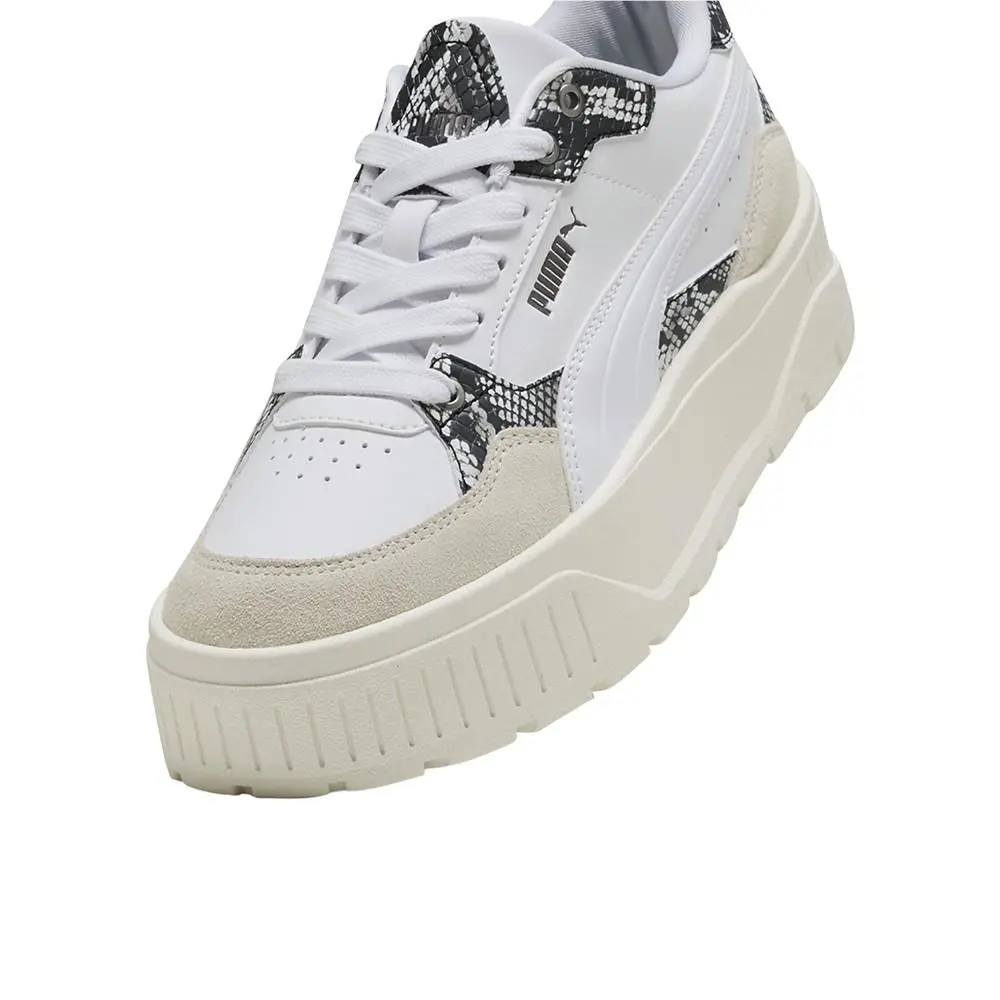 Puma shoes - PUMA Karmen Ii Idol Snake Chic Platform - 40039501 - White 4