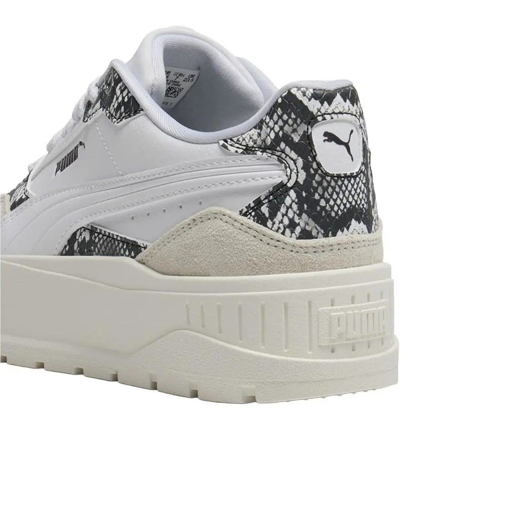 Puma shoes - PUMA Karmen Ii Idol Snake Chic Platform - 40039501 - White 5