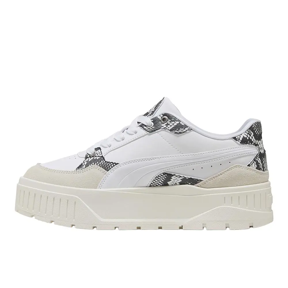 Puma shoes - PUMA Karmen Ii Idol Snake Chic Platform - 40039501 - White 9