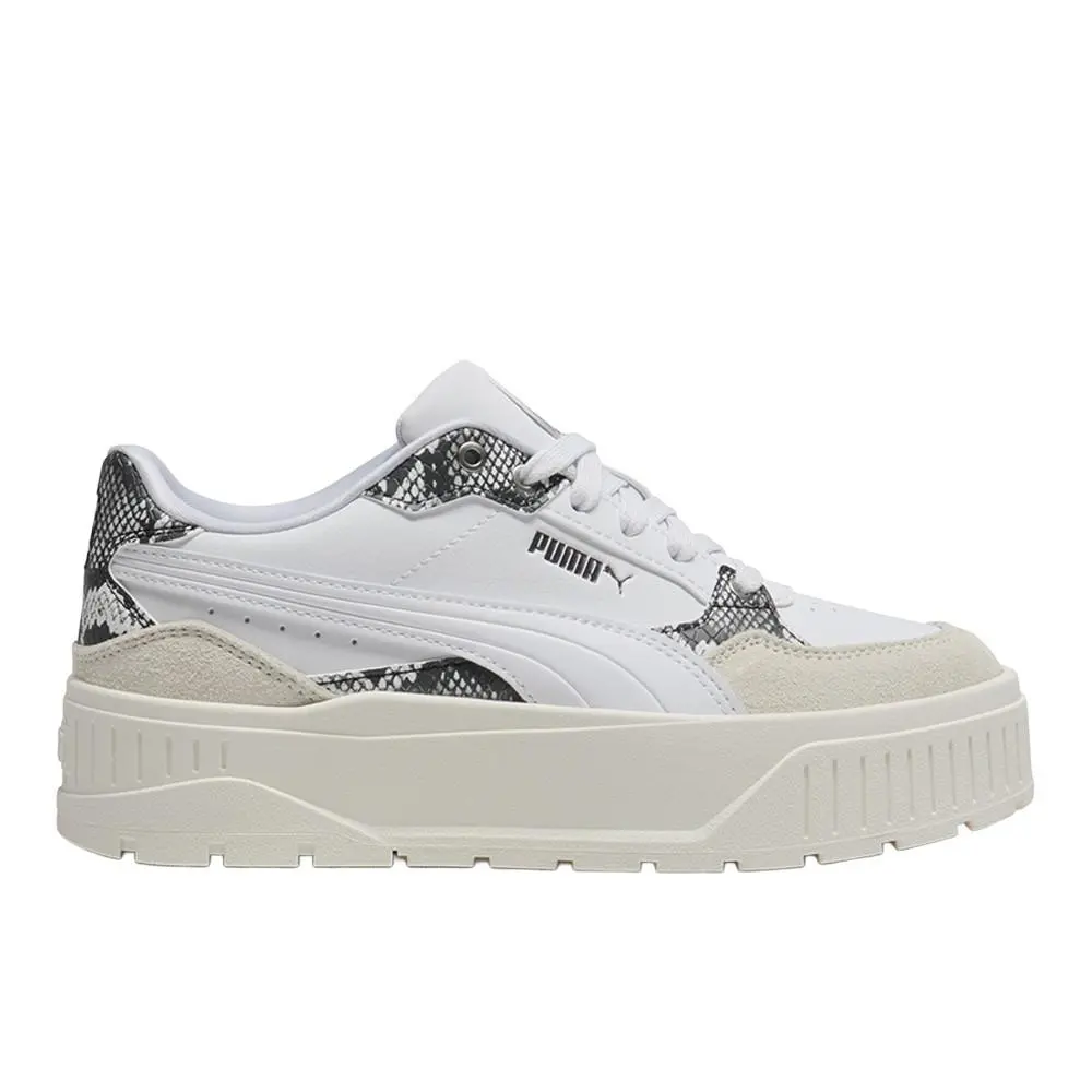 Puma shoes - PUMA Karmen Ii Idol Snake Chic Platform - 40039501 - White 7