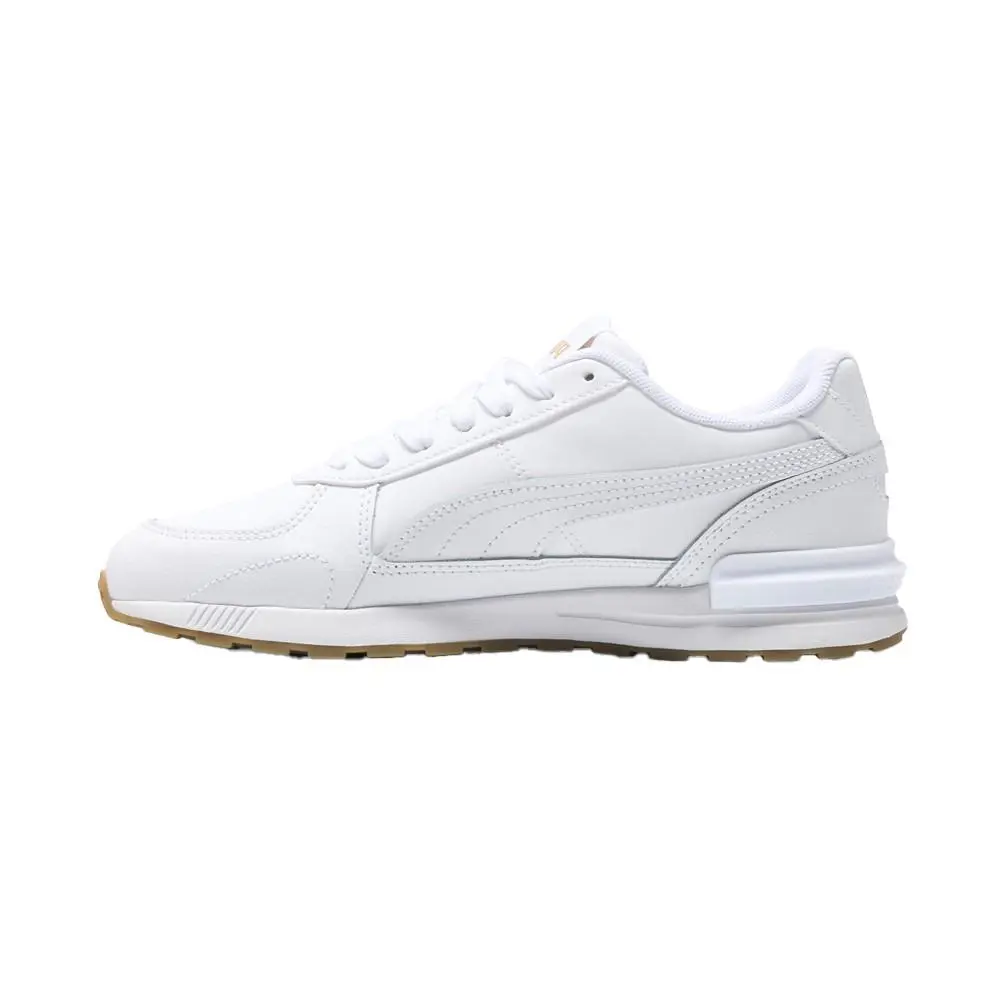 Puma shoes - PUMA Graviton Leather Lace Up - 40110203 - White 1