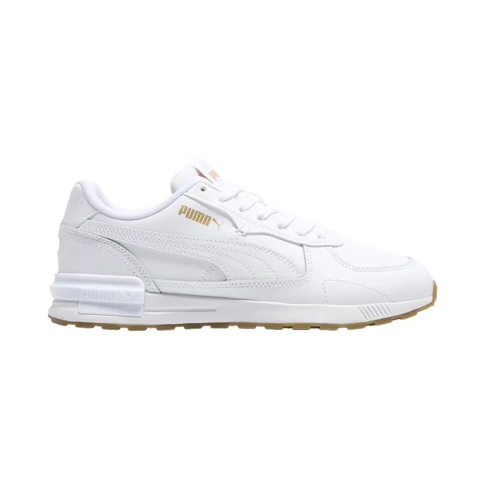 Puma shoes - PUMA Graviton Leather Lace Up - 40110203 - White 7