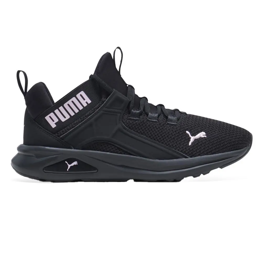 Puma Enzo 2 Revamp Wide Running Womens Black Sneakers Athletic Shoes 31020304
