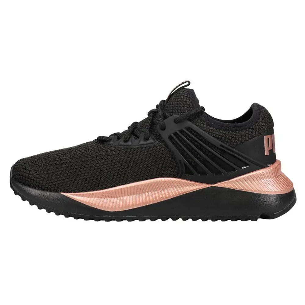 Puma shoes - PUMA Pacer Future Lux Metallic Lace Up - 380606-01 - Black 1