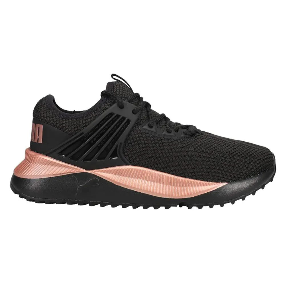 Puma shoes - PUMA Pacer Future Lux Metallic Lace Up - 380606-01 - Black 5