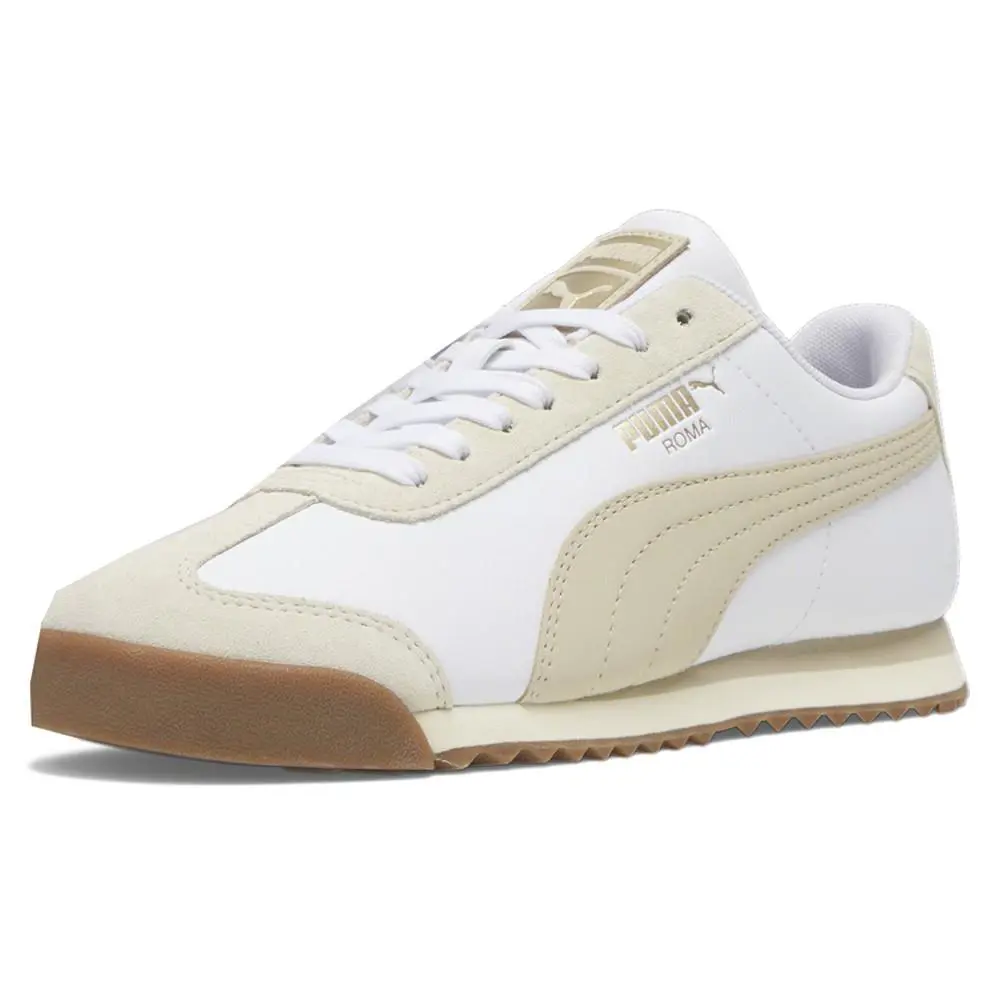 Puma shoes - PUMA Roma Almonds Lace Up - 39945701 - Beige, White 0