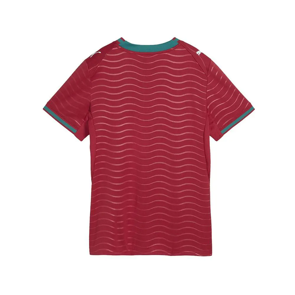 Puma clothing - PUMA Portugal Home Crew Neck Short Sleeve Soccer Jersey - 78328001 - Red 0