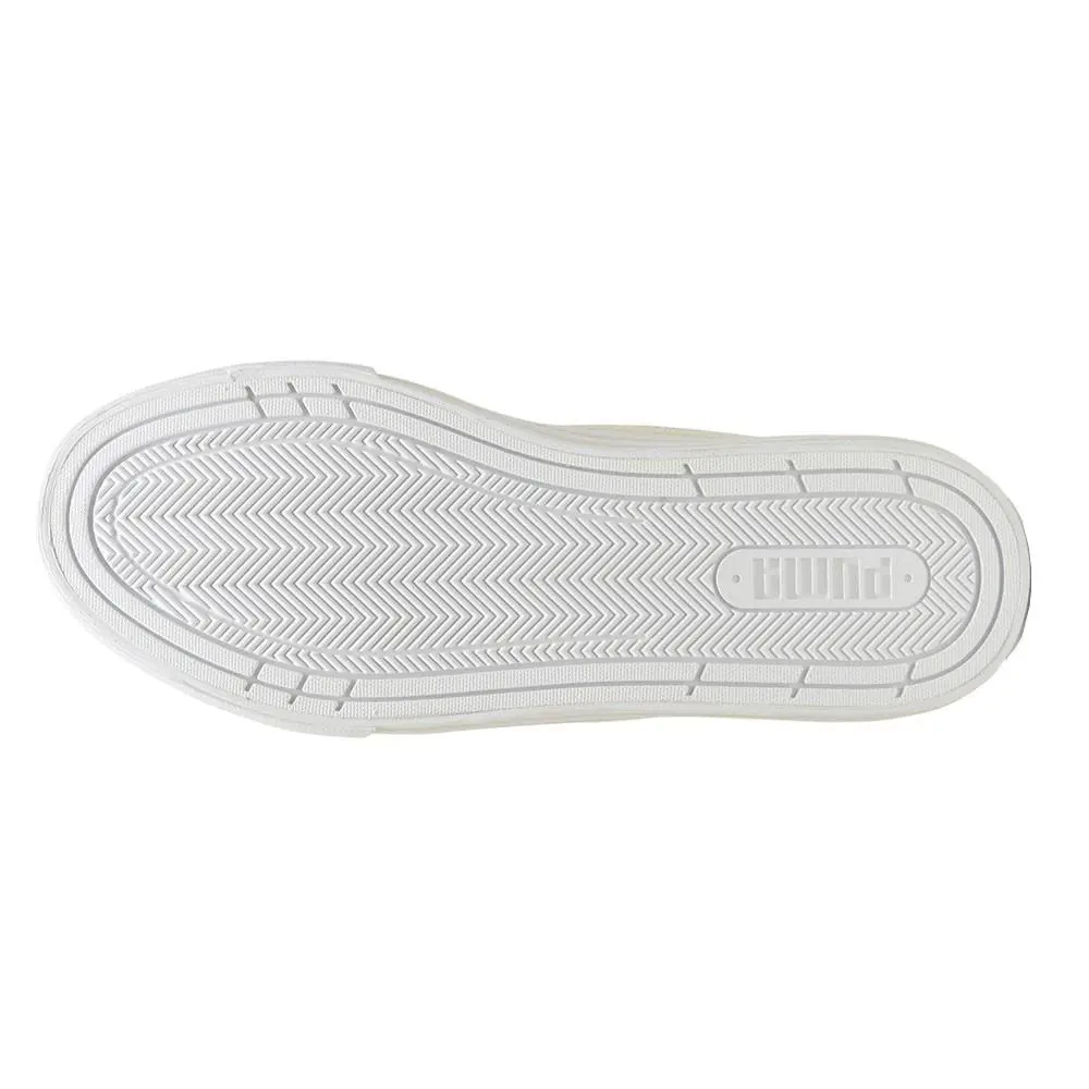 Puma shoes - PUMA Court Classic Vulcanized Mid Formstrip Lace Up - 39726505 - White 3