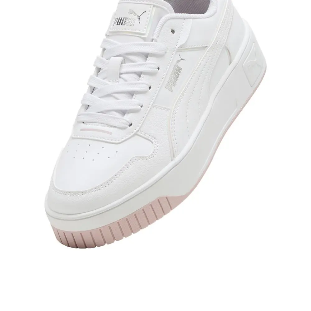 Puma shoes - PUMA Carina Street Holo 2.0 Lace Up  Youth - 39828401 - White 4