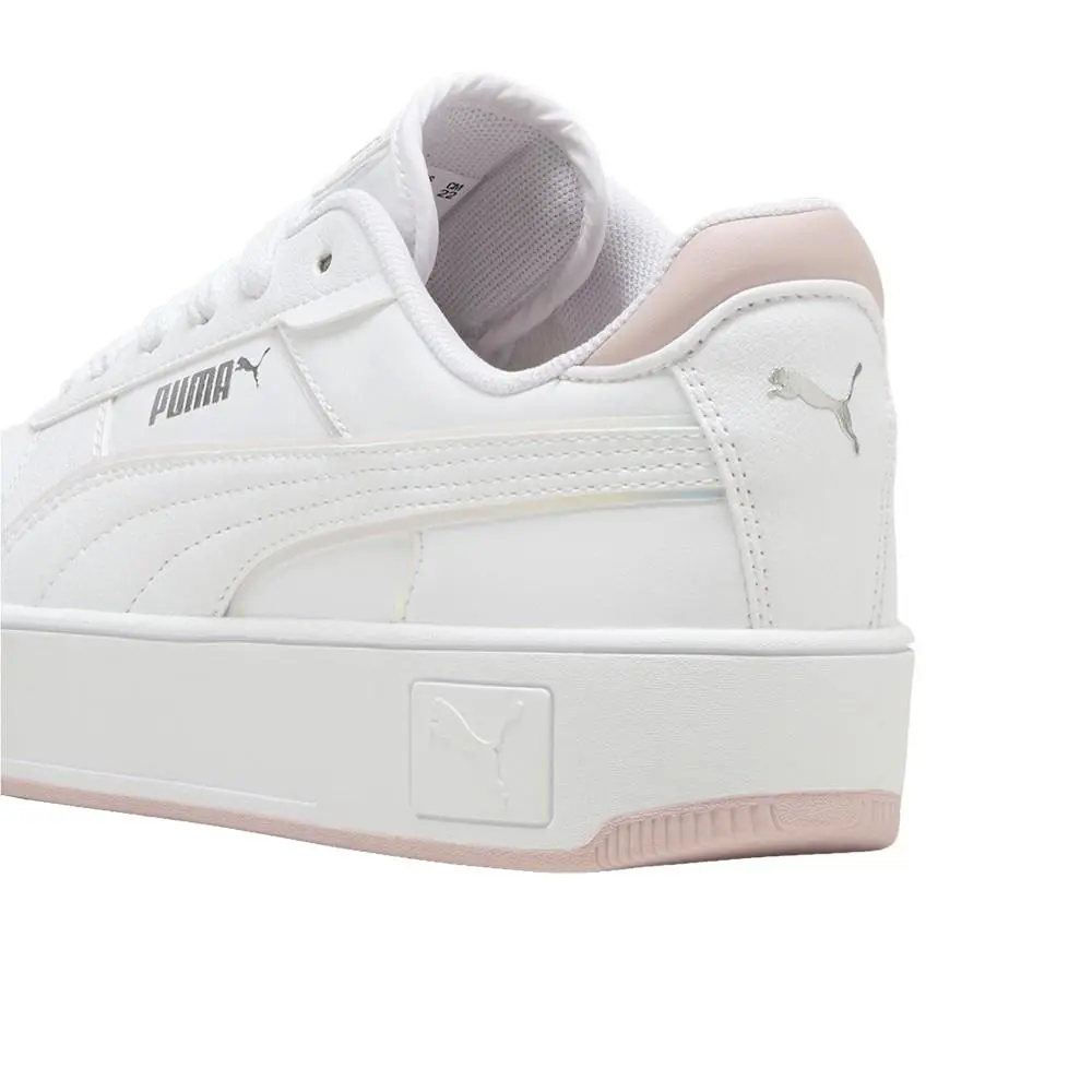 Puma shoes - PUMA Carina Street Holo 2.0 Lace Up  Youth - 39828401 - White 5